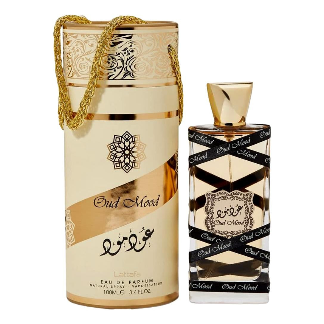 Photo of Oud Mood by Lattafa, 3.4 oz EDP Spray for Unisex